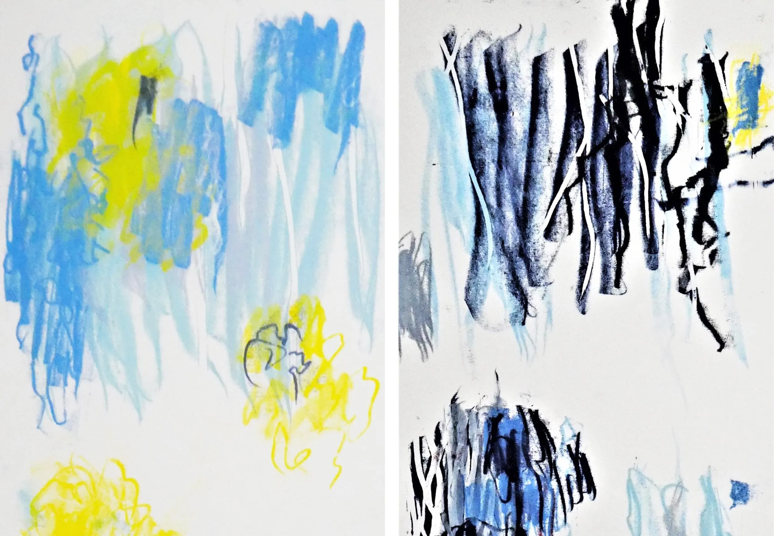 Coastal Spaces with Acacia detail top right 2 panels_70x100cm 