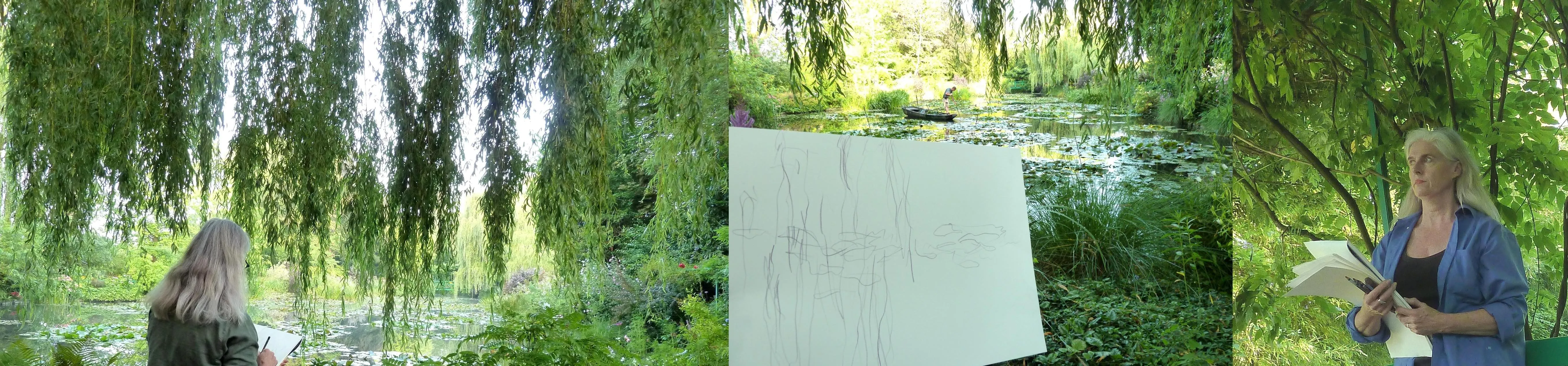 giverny drawing banner